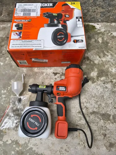 Pistola de Pintura Black+Decker SmartSelect HVLP