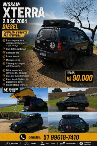 Nissan Xterra SE 4X4 2.8 132/140cv TB Int.dies. 2004