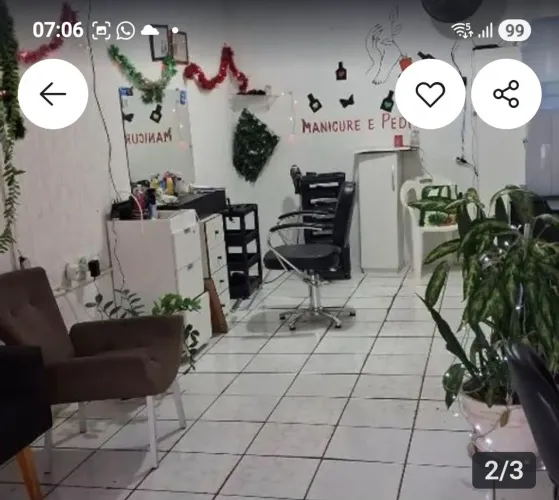 Alugo salão