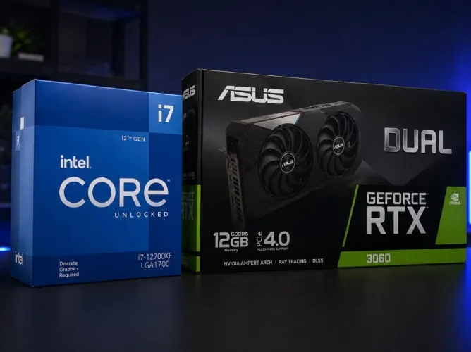 PC Gamer, i7 12700KF + RTX 3060.