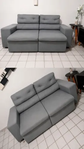 SOFA RECLINAVEL SEMINOVO
