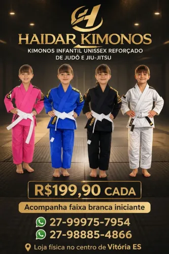 Kimonos de jiu-jitsu 
