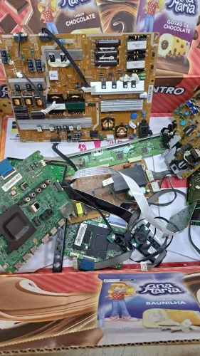 Lote de placas de tv samsung 