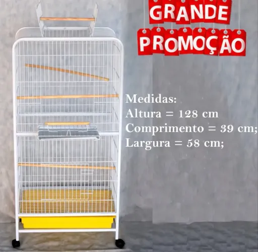 Vendo 2 gaiola.    500rs