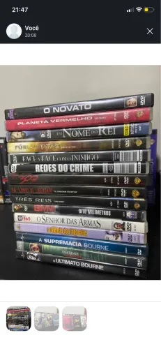 Lote dvd