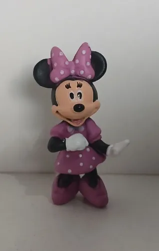 BONECA MINIATURA MINNIE DA TURMA DO MICKEY ORIGINAL DISNEY