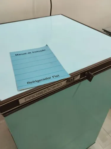 Frigobar nostalgia de vovó estado de novo completo manual e chave oportunidade 