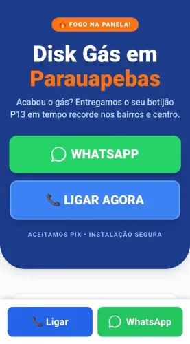Site Para Disk Gás em Parauapebas - Aumente suas Vendas