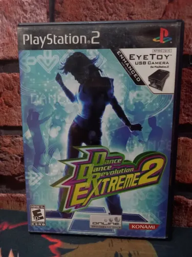 JOGO DANCE DANCE REVOLUTION EXTREME 2 PS2 USA ORIGINAL COMPLETO 