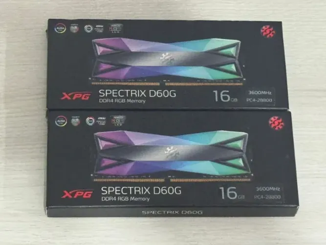 Memória RAM XPG 32Gb SPECTRIX D60G (2x16) 3600 Mhz CL 18