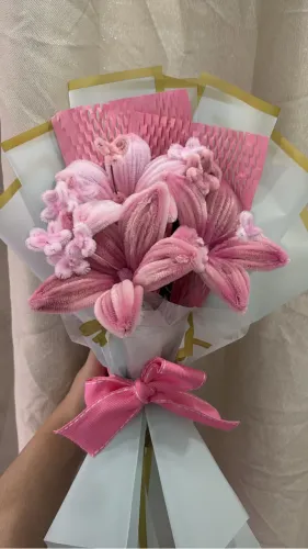 Buquê de flores eternas