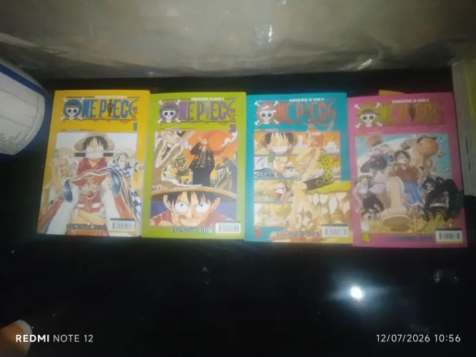 Mangás 3 em 1 One Piece