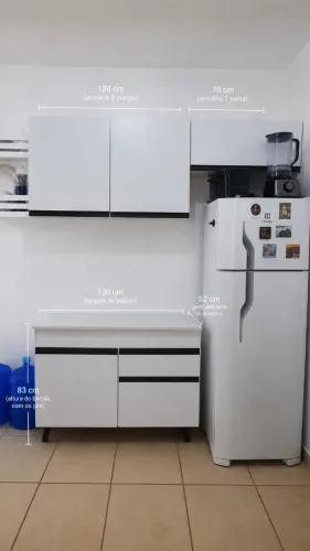 Armario de cozinha 3 peças seminovo
