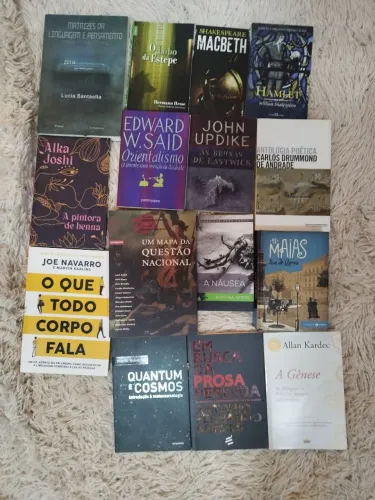 Livros - valores na descrição. Fortaleza/CE