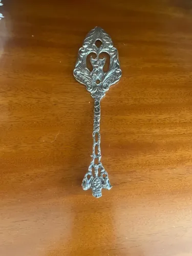 Espátula para bolo em Prata 