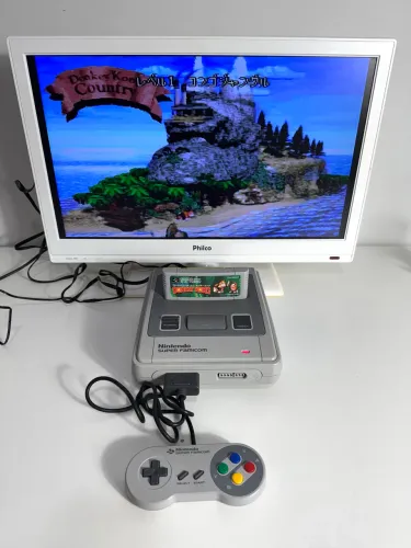 Super famicon + donkey kong 