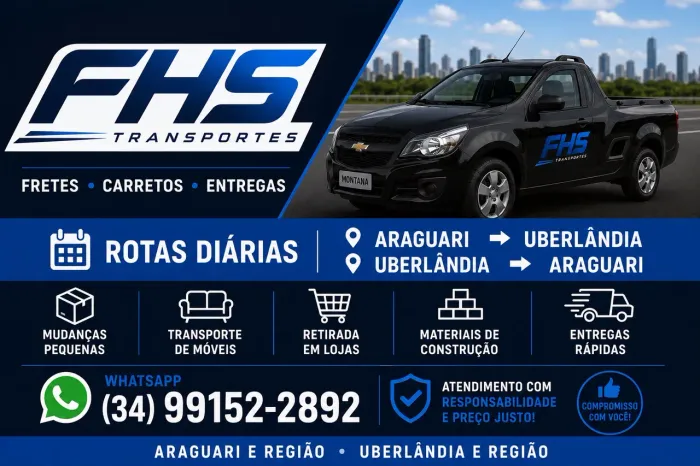 Fretes Transportes e Mudanças