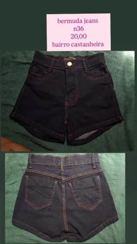 bermudas jeans n36