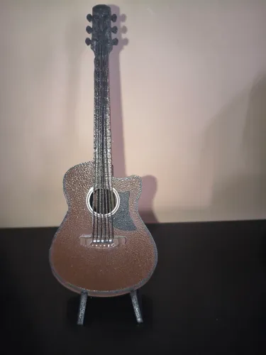 MINI VIOLÃO PORTA PALHETAS E CARTAO SD