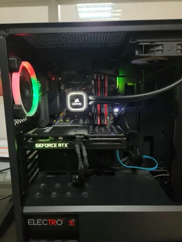 PC Gamer i5 10ª Geração + RTX 3060 12GB | 32GB RAM | Water Cooler