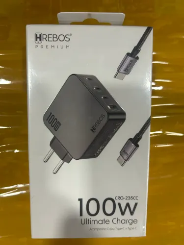Fonte 100W power delivery para MacBook e notebook 