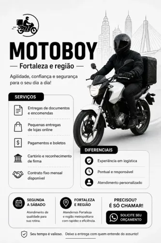 Chama para mais informações!!
