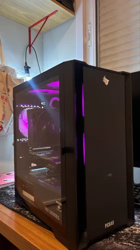 PC Gamer Ryzen 7 5700X | 16GB RAM | GTX 1650 | SSD NVMe | Corsair Gold | RGB