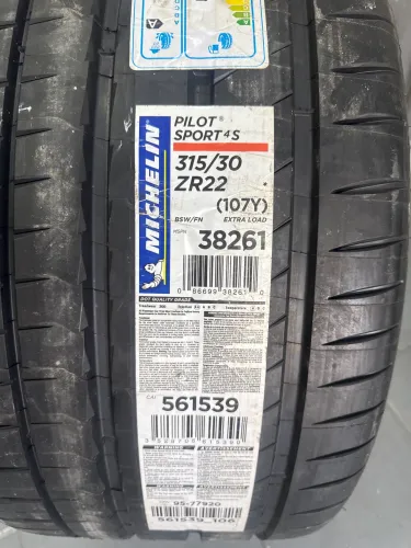 Pneu Michelin Aro 22 Pilot Sport 4 S * 315/30R22 (107Y) XL