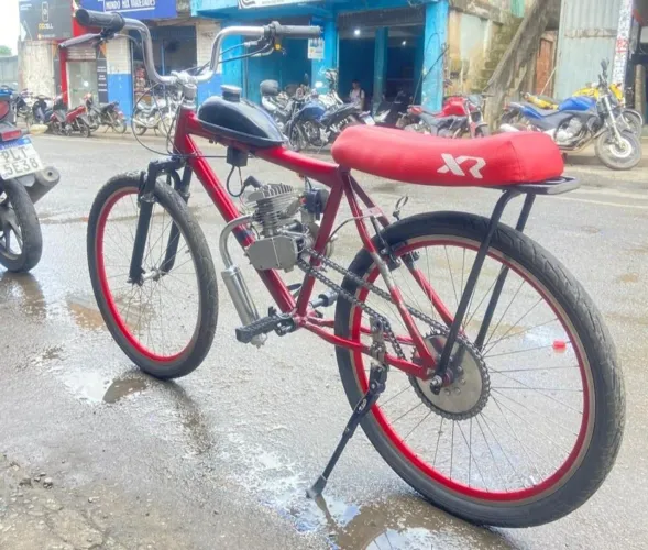 Bicicleta motorizada 80 cc