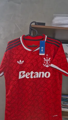 Camisa Flamengo - Tailan... - 26/27 - Tamanho GG, G, M, P