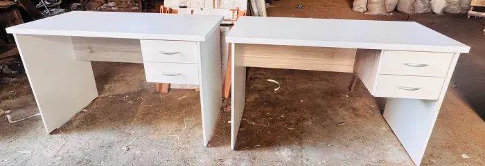 Promoção elegante mesa escritório em MDF - NOVA