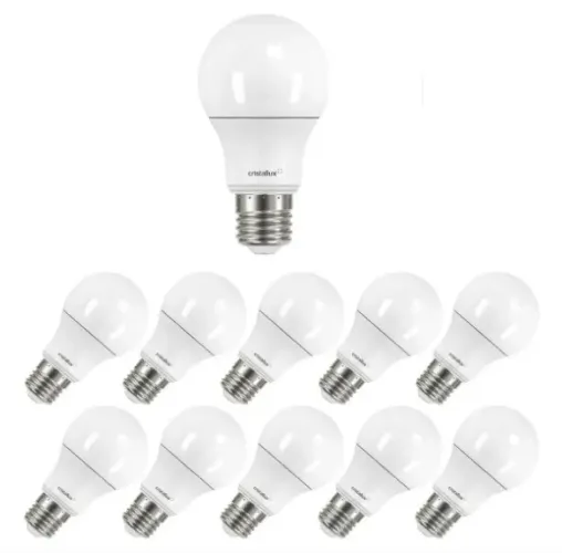 Kit 15 Lâmpadas 15w Bulbo 6500k Led E27 Branca Fria