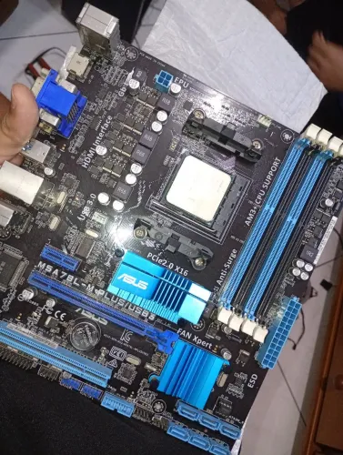 Kit placa mãe e processador Asus fx 6300 6/6 núcleos 