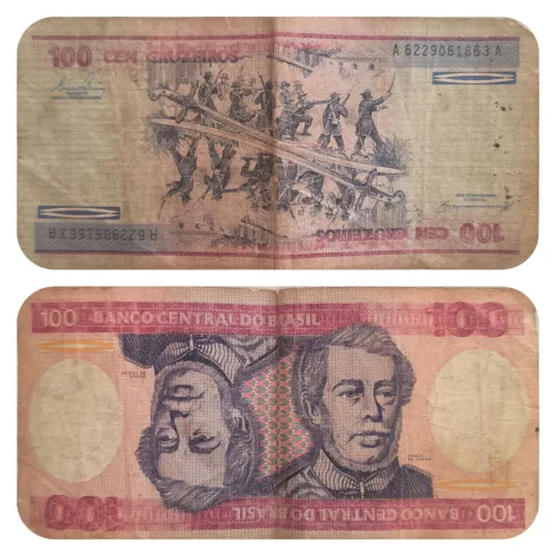 Notas de Dinheiro antigo