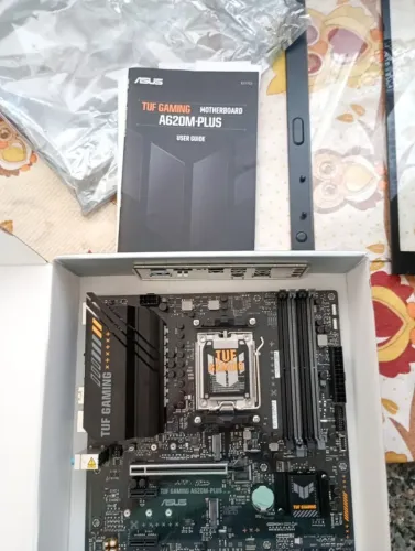 Kit Upgrade Gamer Ryzen 7 7800X3D + Placa Mãe ASUS TUF A620M-PLUS