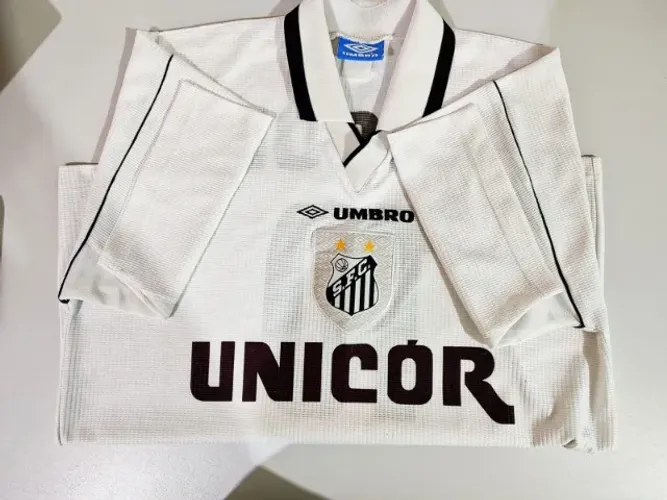 Camisa Santos Retro Umbro Unicor 1998