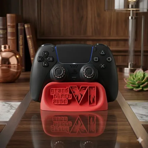 Base na Temática de GTAVI (GTA6) para controle de PS5