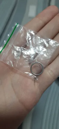 Joia piercing argola 11mm titânio