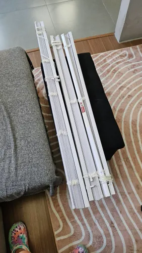Persiana de pvc branca