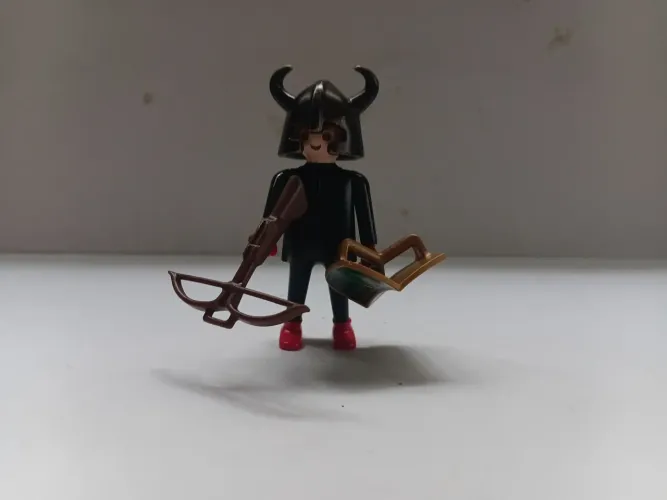 Playmobil guerreiro medieval com acessórios (3)