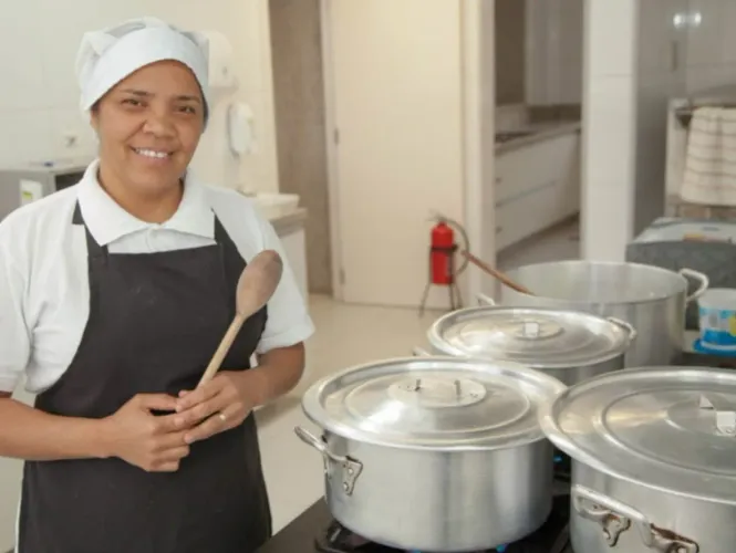 Cozinheira profissional 