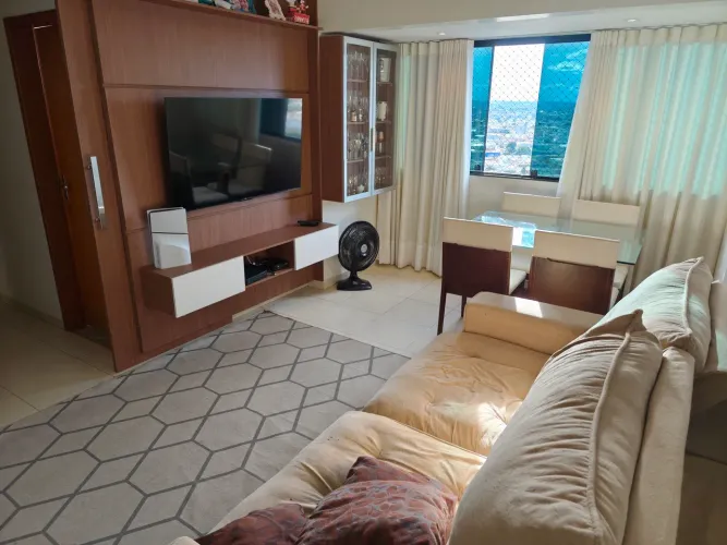 Apartamento 69m² no Gran Campinas Setor dos Funcionários | 2 Quartos, 1 Suíte