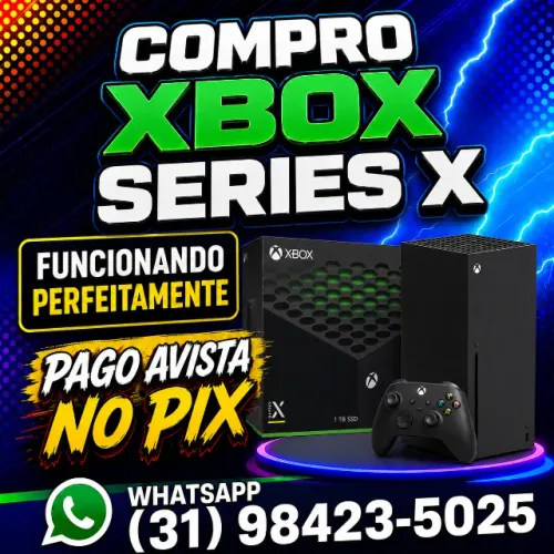XBOX SERIES X COM LEITOR II C0MPR0 II