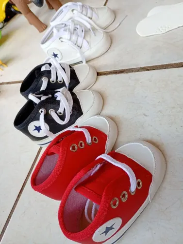 Lote de sapatinho bebe novo