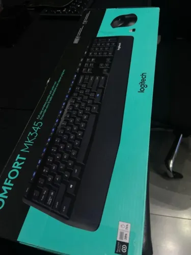 TECLADO E MOUSE COMFORT MK345