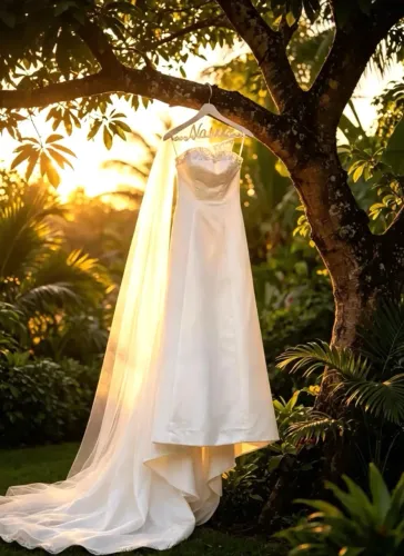 Vestido noiva completo