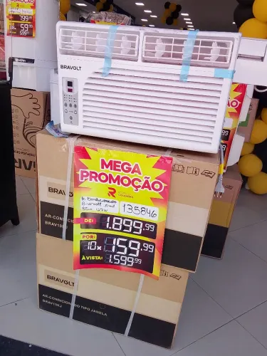 AR-CONDICIONADO BRAVOLT NOVO | PROMOÇÃO | ÓTIMA OFERTA