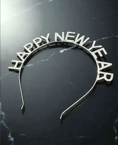 Tiara Feliz Ano Novo Happy New Year