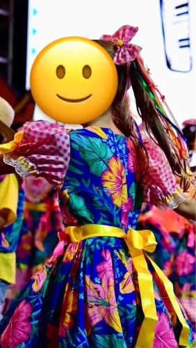 Vestido Junino Infantil - São João