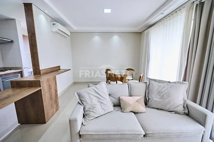 Apartamento Mobiliado para Locação no Edificio Trio Lindenberg